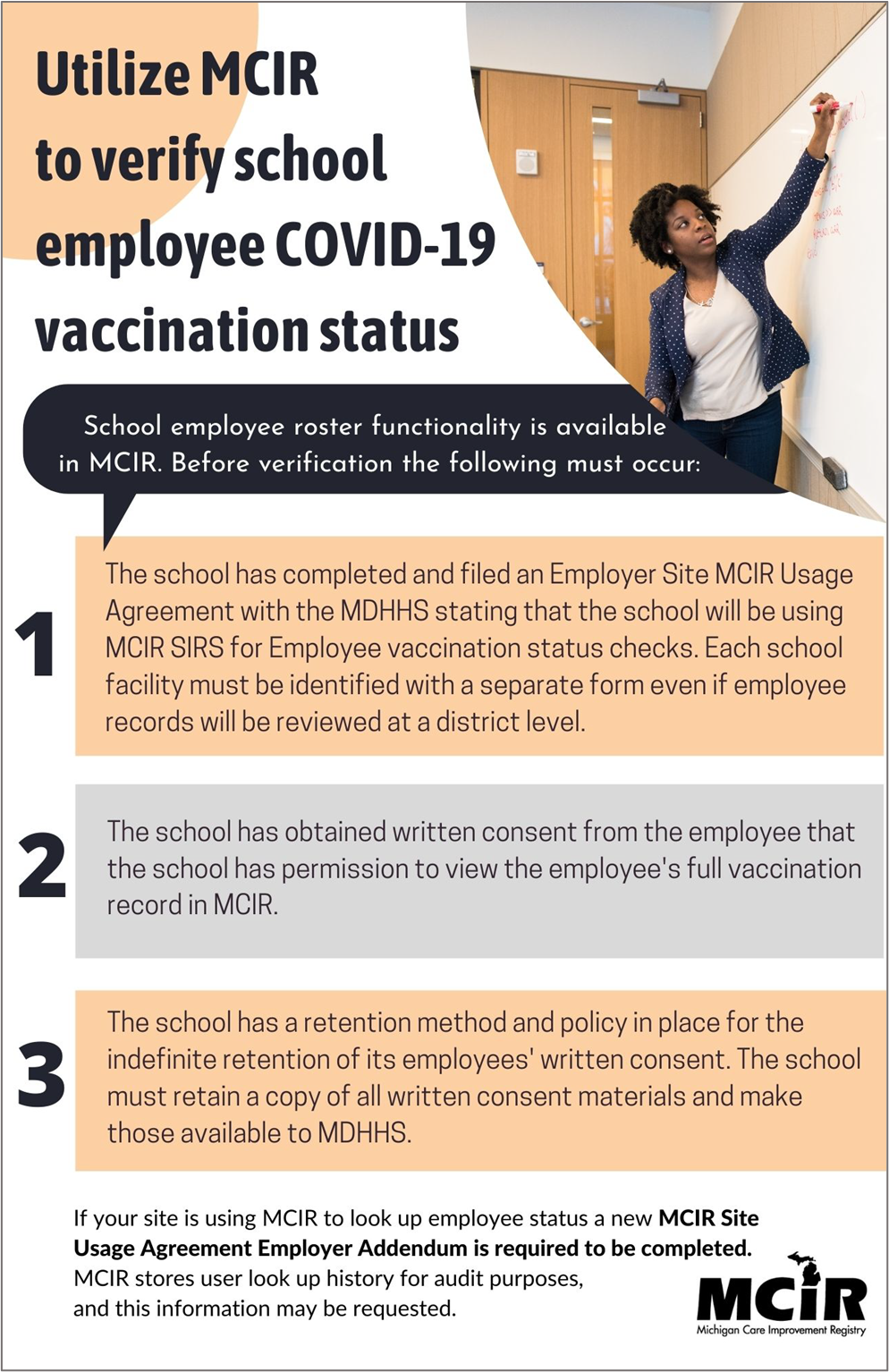 Verify Employee COVID-19 vaccination status