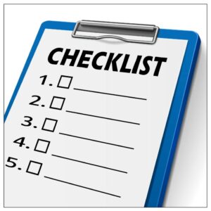 Checklist